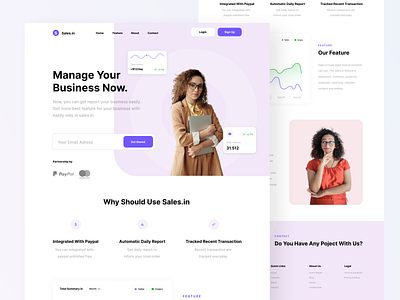 Sales.in - Landing Page