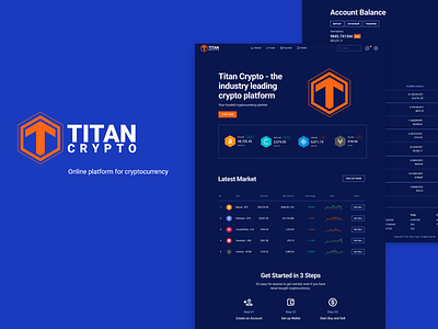 Titan Crypto Online google product design ui ux