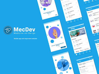 MecDev Mobile App and Responsive Website