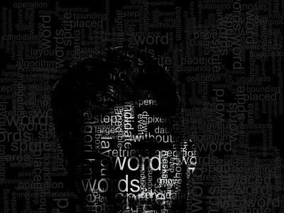 TEXT POTRAIT