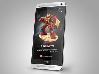 Day 027 - Hulkbuster Card android disney hulkbuster infinity mobile