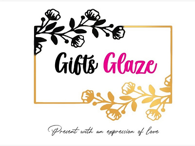 Customized Gifts logo branding design events flat giftshop logo graphic design graphicdesign illustrator logo photoshop vector