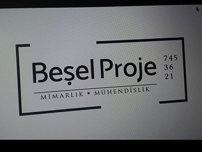 Besel Proje architecture engineering logo mimarlık sign tabela
