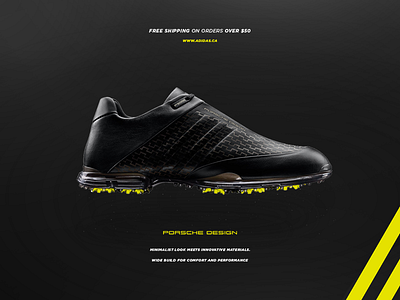 Adidas Advertisement - Design Shoes by William Biron on Dribbble