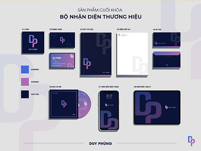 Duy Phung Brand branding design illustration logo photoshop