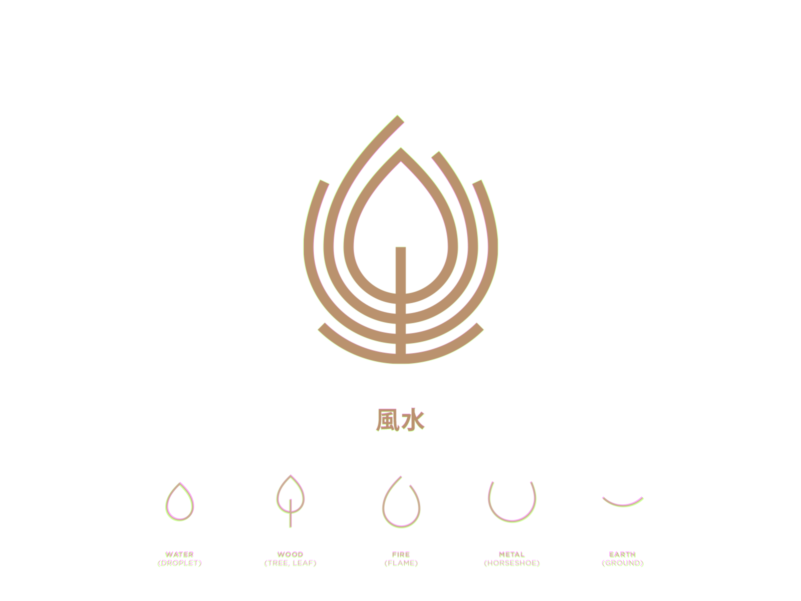 feng shui logo design