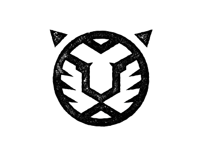 Tiger cat character logo logomark logos logotype mark tiger