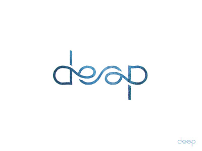 deǝp ambigram lettering linear minimal symmetry typography