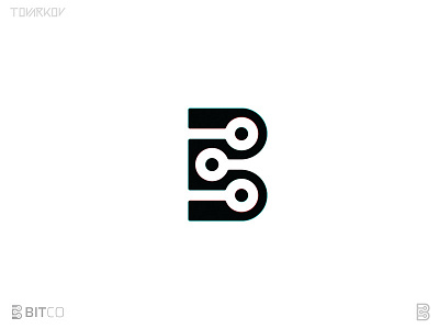 Digi letter B logomark