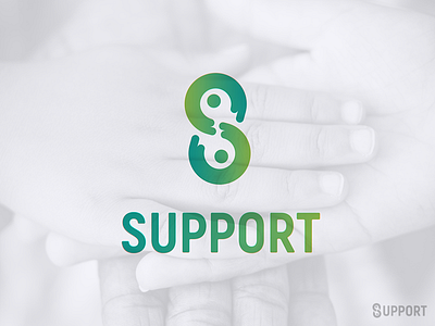 Support S Letter Logomark