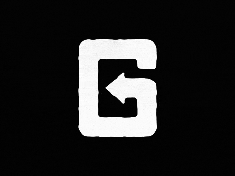 Letter G + Arrow logomark arrow g lettermark logo logomark logotype