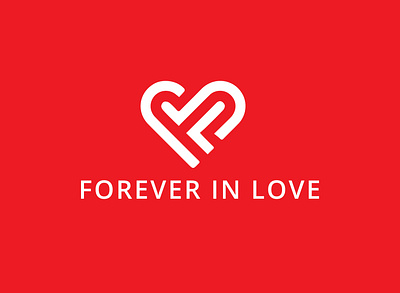Forever in love logo design logo design branding logo design challenge logo design concept logo designer logo designs logodesign
