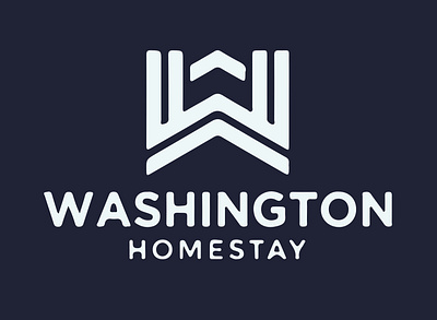 Wahington Home Stay logo design logo design branding logo design challenge logo design concept logo designer logo designs logodesign