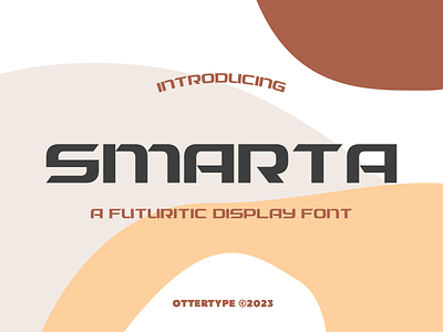 Smarta - Futuristic Display Font design display family font fresh future futuristic goodie multilanguage new smart space technology text type typography