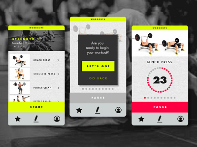 Oss: A Jiu Jitsu Training App app design bjj exercises fitness fitness app health how to jiu jitsu mobile app design native app training app ui user experience ux workout app