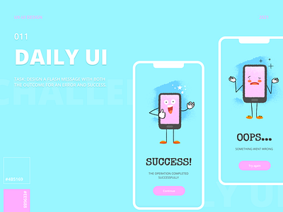 DAILY UI 011 | FLASH MESSAGE