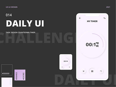 DAILY UI 014 | TIMER