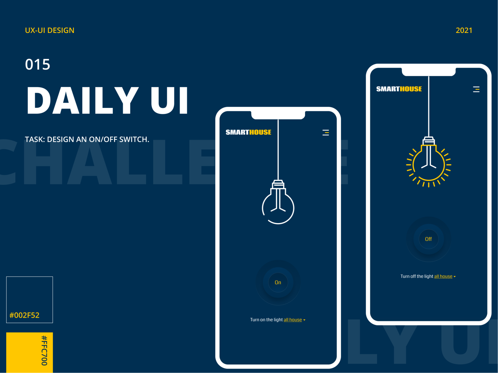 DAILY UI 015 | ON/OFF SWITCH by Darija on Dribbble