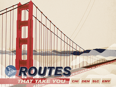 Amtrak Travel Poster