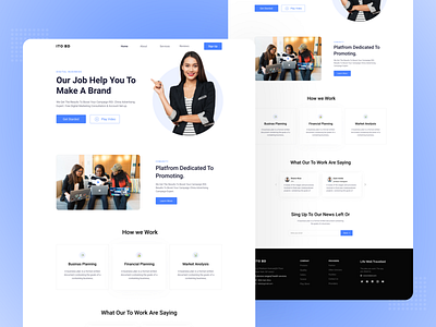 Digital Agency Landing Page