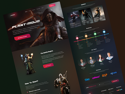 Gameing website landing page Redesign 3d 3d game animation apps bitcon branding crypto game illustration game landing page graphic design interface minimal motion graphics nft gameing online pminimal store ui web design web site