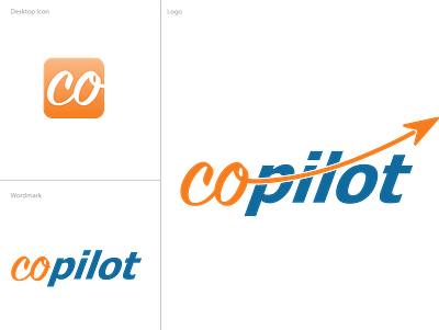 CoPilot Logo branding design icon logo ui