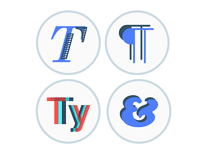 Typography Course Icons