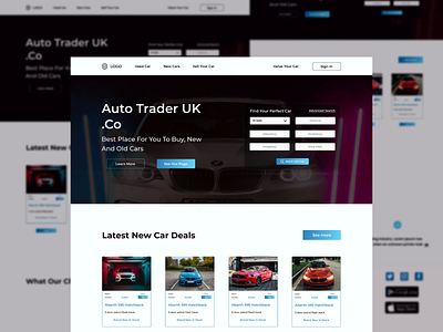 Used car buying and selling website