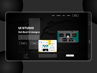 UI studio ui ui ux ui ux design website ui