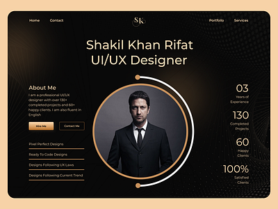 UI/UX Portfolio Website
