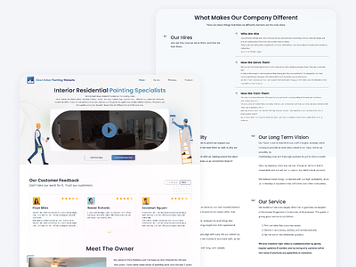 Painting Website UI/UX