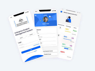 Student Assessment App UI