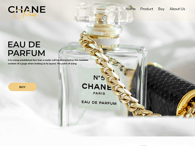 Perfume web design branding clean design graphic design minimal perfu perfume perfumes ui ux web website