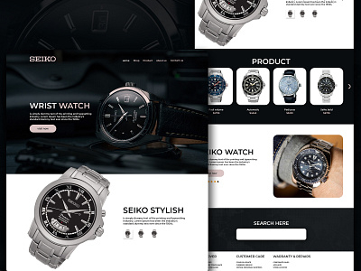 Watch Web design