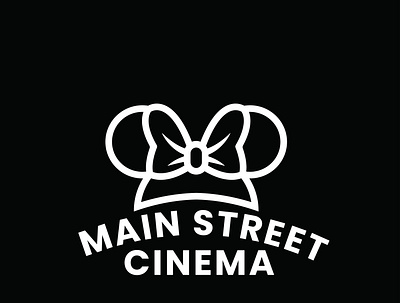 Main Street Cinema Logo cinema logo mouse hera mouse hera mouse logo unique logo