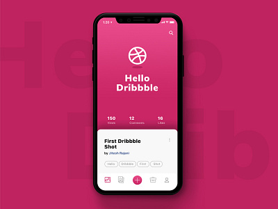 Hello Dribbble