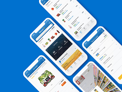 Walmart app app concept app design cart darshboard ecommerce ios11 iphone iphonex list minimalist payment