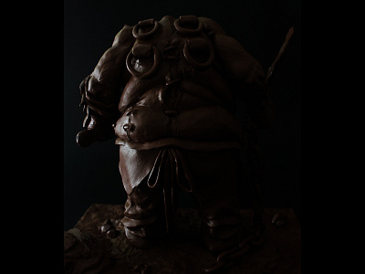 Pudge Sculpt Clay  Back