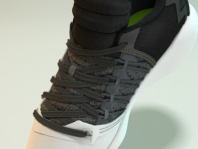 Remodel 3d Nike Shoes - detail