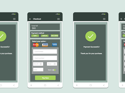 Credit Card Checkout dailyui dailyui002