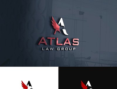 ATLAS LAW GROUP LOGO DESIGN branding branding design branding designer business lgo eagle logo logo logo design logo designer logo maker minimal logo