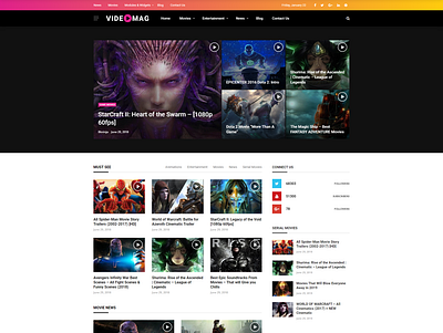 Avada Blog and Video Magazine Wordpress Website Design blog website charitywebsite wordpress
