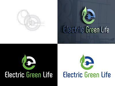 Electric Green Life Logo Design