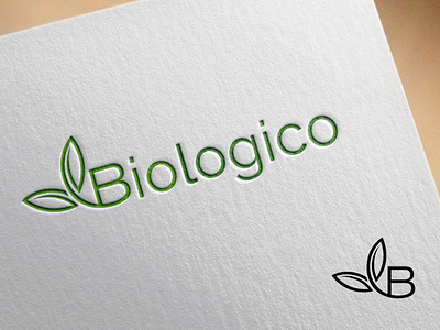 Biologico Organic Logo Design biologico modern logo organic logo