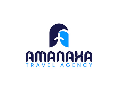 Amanaha Travel Agency Logo Design