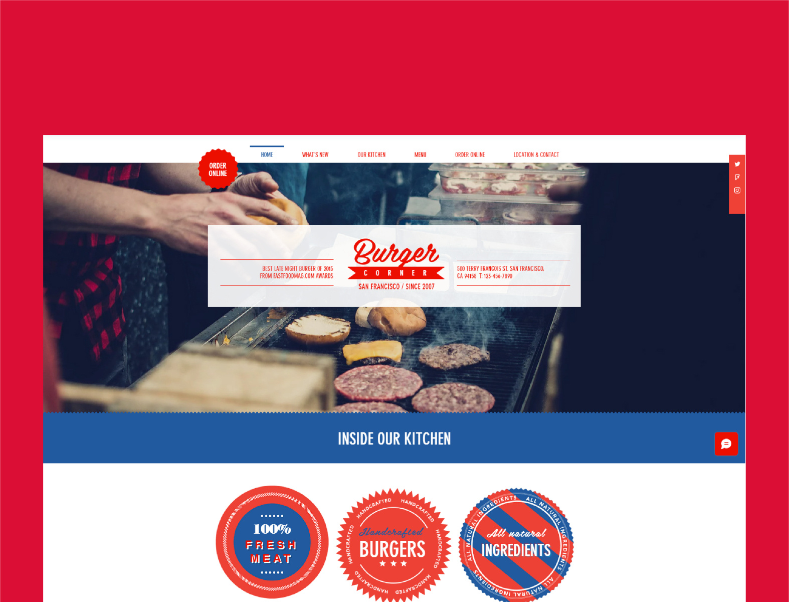 Wix Restaurant site Design by Global Art Studio on Dribbble