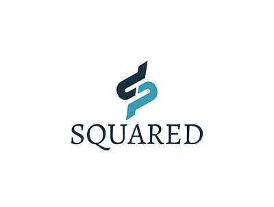 SP Squared Logo Design modern logo sp logo text logo