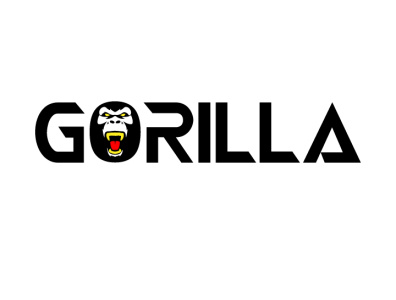 gorilla2 design logo vector