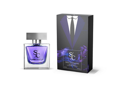 Men Perfume Packaging Mockup 1500x1072