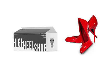 Premium High Classy Shoe Box Mockup scaled branding design illustration logo vector